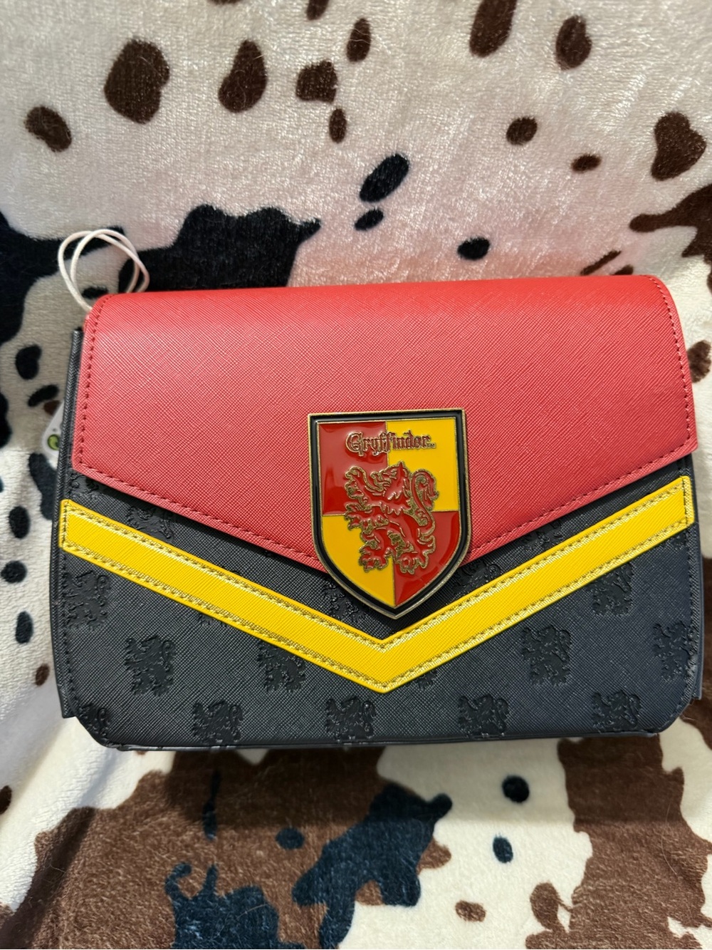 Loungefly Red, Black and Yellow Gryffindor Crossbody Bag